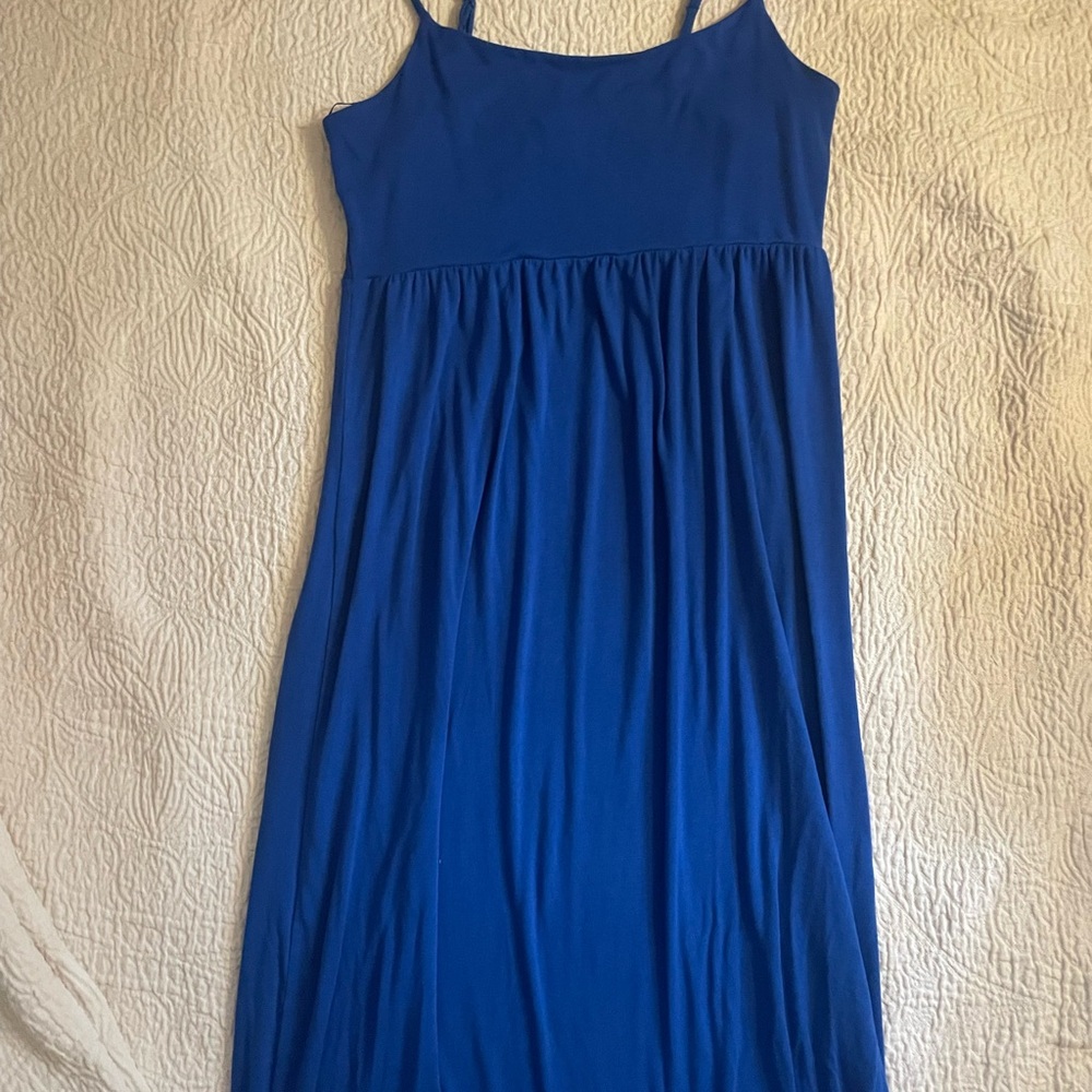 Old Navy Women's Vibrant Blue Maxi Dress